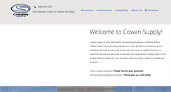 Desktop Screenshot of cowansupply.com